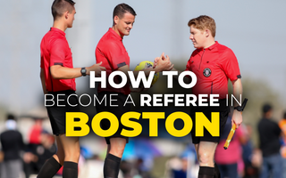 How to become a soccer referee in Boston