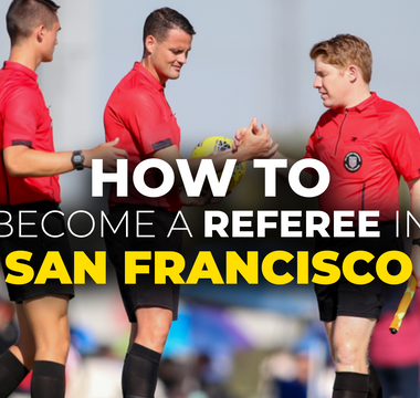 How to become a soccer referee in San Francisco
